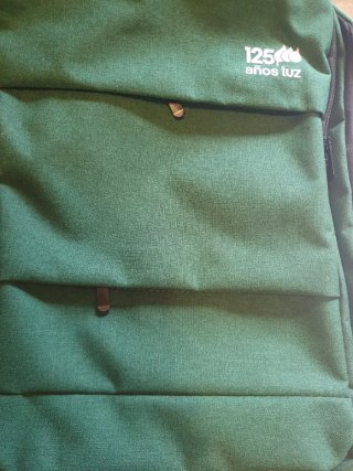 Mochila verde  Multiusos, escolar montaña...