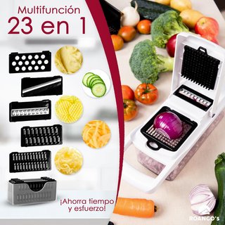 Cortador Verduras 23 en 1 Mandolina