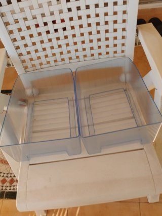 2 cajones  Verduras 20 cada una Bosch Transparente