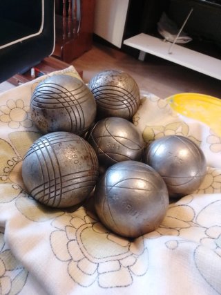 Set di sei palline da bocce metalliche Obut - Ulteriori informazioni 610027179