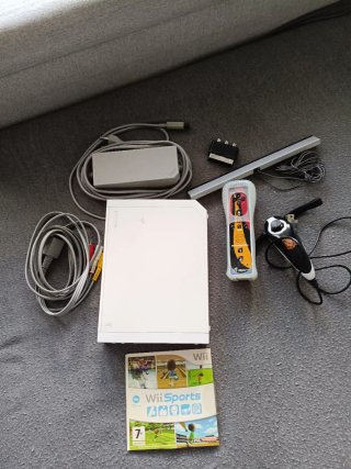 Nintendo Wii + Juego Wii Sports+convertidor HDMI