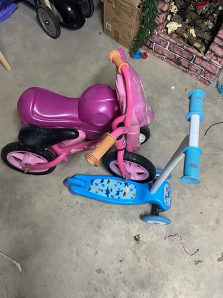 Moto, Bicicleta y Patinete Infantil