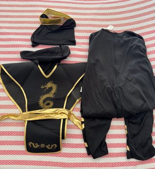 Disfraz Ninja Negro Infantil