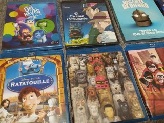 Lote 8 Películas Animación