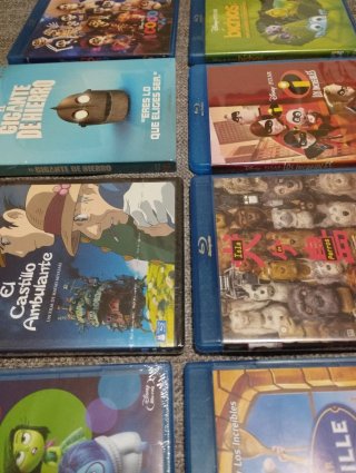 Lote 8 Películas Animación