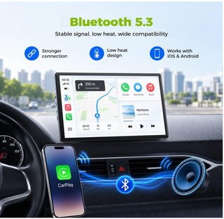 Pantalla CarPlay 9 Inalámbrica Coche