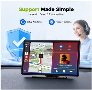 Pantalla CarPlay 9 Inalámbrica Coche