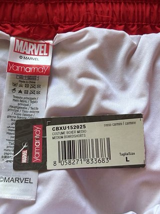 Costume Uomo Iron Man Rosso Nuovo