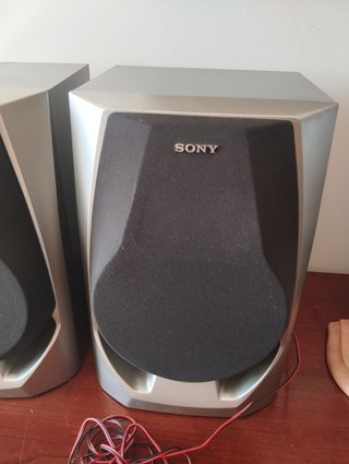 Par Colunas Sony SS-RXD3E Prata/Cinzento e Preto