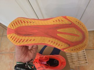 Asics Novablast 5 T44 Naranja
