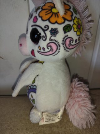 Peluche Unicornio Día de Muertos