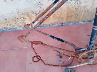 Bicicleta Antigua Orbea Varillas cuadro
