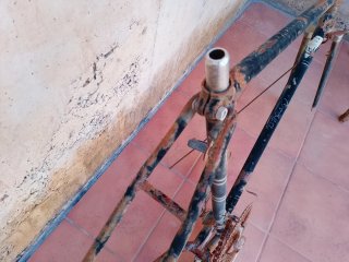 Bicicleta Antigua Orbea Varillas cuadro