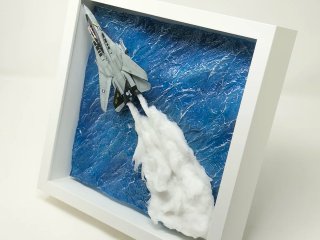 Maqueta Avión F-14 Tomcat Diorama