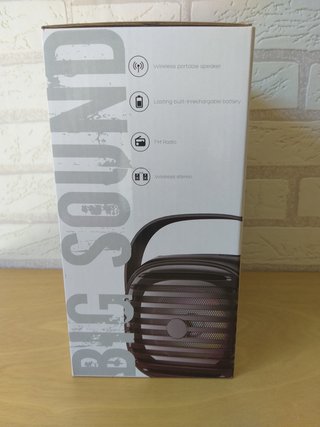 Altavoz Bluetooth karaoke  micrófono y luces LED.