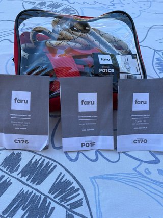 Arnés anticaídas Faru P01CB con cuerda