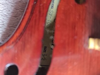 Violín E. Kreutzer 1/2 con arco