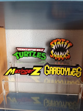 Letreros Series Animación 80s 90s