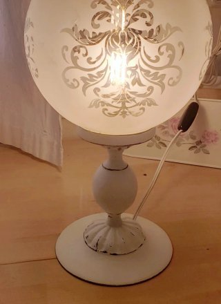 Lámpara Vintage Tulipa Cristal