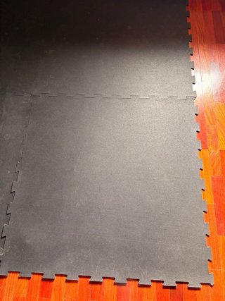 Alfombra puzzle gimnasio goma
