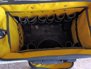 Bolsa Herramientas Stanley Fatmax Negra y Amarilla