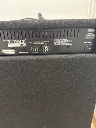 Amplificador Fender Rumble 100W