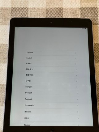 iPad 1ª Gen A1454 Negro