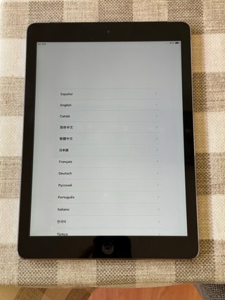 iPad 1ª Gen A1454 Negro