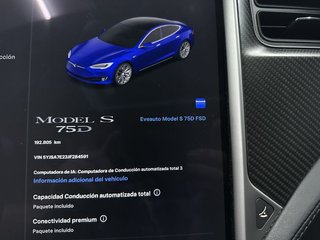 Tesla Model  S 75D Dual Motor FSD Activado