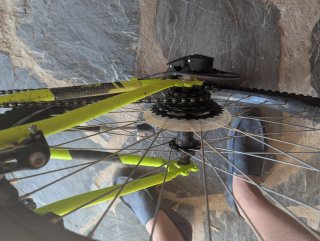 Bicicleta B'TWIN infantil groga