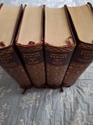 Giovanni Papini Obras vols I, III, IV,y V. Aguilar