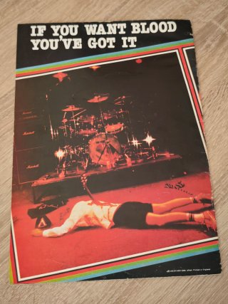 Programa Original AC/DC U.K. Tour '78