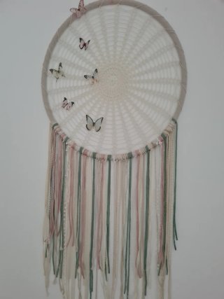 Atrapasueños Decorativo Mariposas