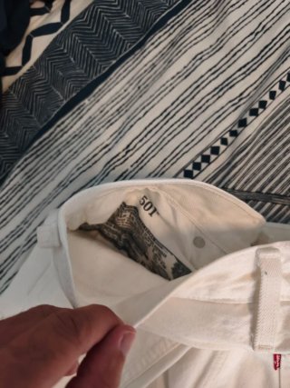 Pantalones Levi's 501 Marfil
