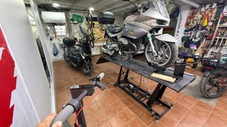 Elevador Neumático Moto 450kg