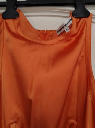 Vestido Angel Schlesser Naranja Talla M