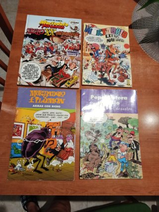Tebeos de Mortadelo y Filemón