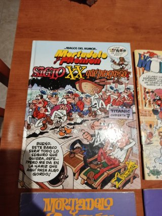 Tebeos de Mortadelo y Filemón