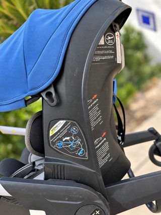 Doona+ Silla de coche y carrito azul