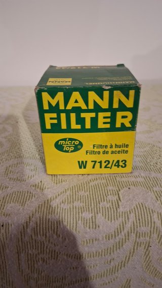 Lote 3 filtros aceite MANN W815 W712/43 W914/24