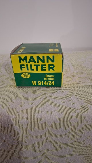Lote 3 filtros aceite MANN W815 W712/43 W914/24