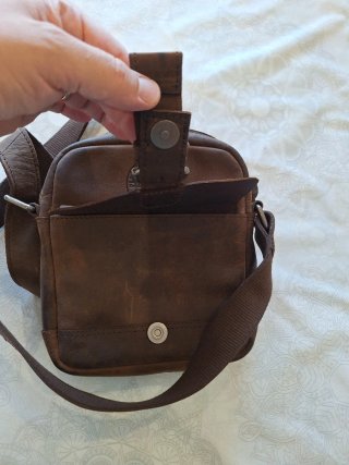 Bandolera Piel Pepe Jeans Marrón