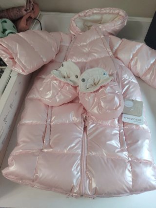 Buzo de invierno rosa Mayoral