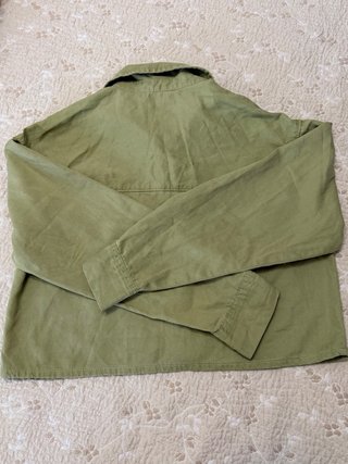 Blusa verde Bershka talla XS