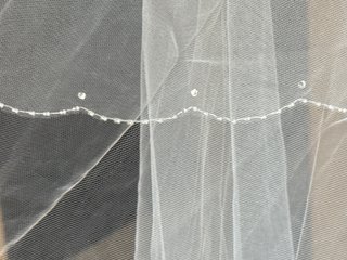 Velo de novia con perlas