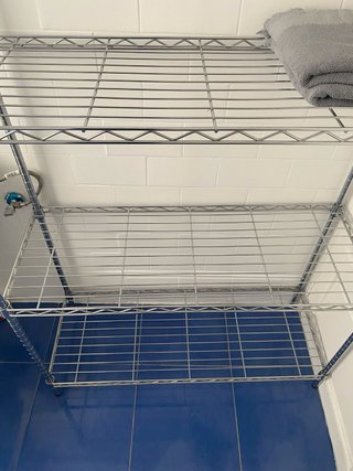 Estantería Acero Cromado Modular