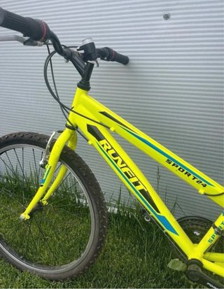 Bicicleta RUNFIT SPORT24 Amarilla