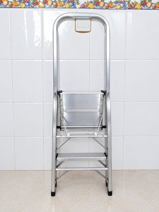 Escalera 2 peldaños aluminio