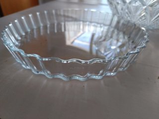 Molde cristal tarta/flan/frutero pack de 3 o solos