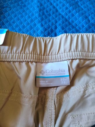 Pantaloni Columbia uomo beige